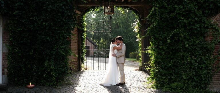 Vidéaste de mariage en Wallonie – Film cinématographique dans un château belge – Sylvain B